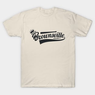 Brownsville New York Brooklyn - Brownsville  Brooklyn Schriftzug - Vintage Brownsville Logo T-Shirt